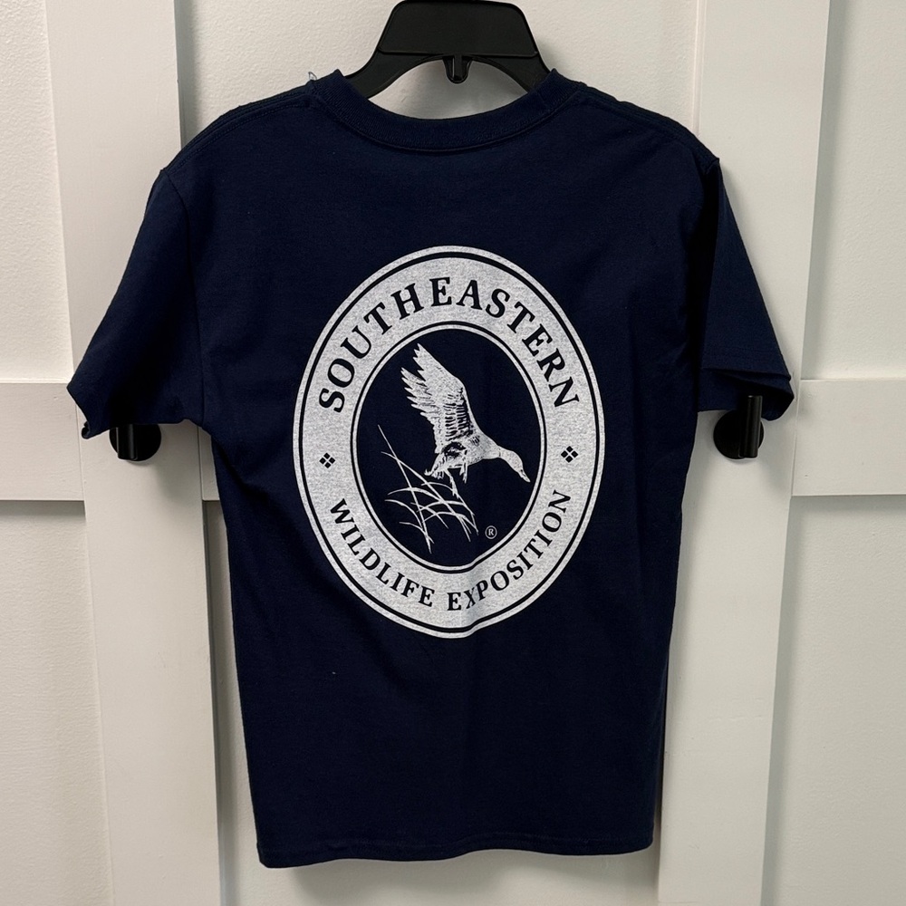 Hanes Navy Short-Sleeve Wildlife Graphic Tee